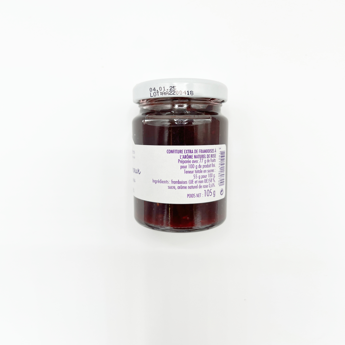 Confiture Framboise Rose Cour Orgeres