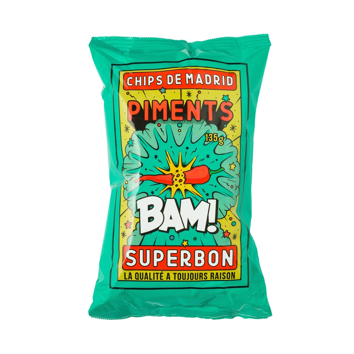 Grande Chips Artisanale Piment Superbon